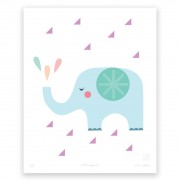 Kids Print Little Elephant